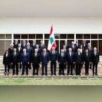 הממשלה החדשה של לבנון. | AFP