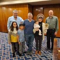 רעות בן חיים, פעילת צו 9, מקבלת את הפרס. | דוברות חוג הפרופסורים לחוסן לאומי