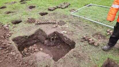 גן המשחקים בו נמצאו הפצצות. | Mark Mather הוושינגטון פוסט