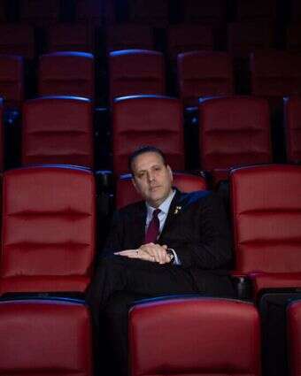 שר התרבות, מיקי זוהר | אריק סולטן. צולם ב"הוט סינמה", מודיעין