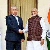 ראש הממשלה בנימין נתניהו וראש ממשלת הודו נרנדרה מודי | אבי אוחיון, לע"מ