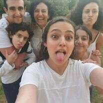 רומי גונן ומשפחתה. | באדיבות המשפחה