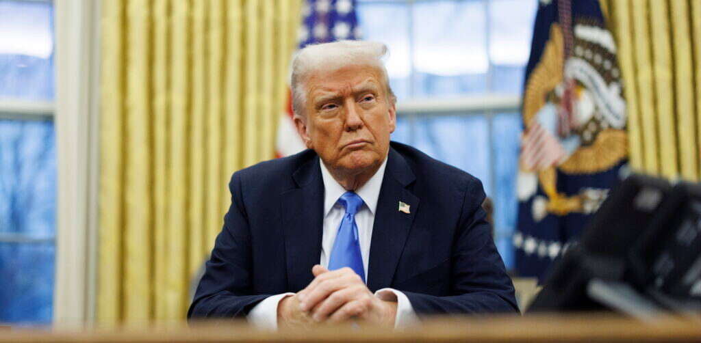 נשיא ארצות הברית דונלד טראמפ. | EPA