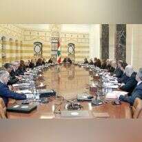 ממשלת לבנון החדשה מתכנסת לישיבתה הראשונה. | AFP