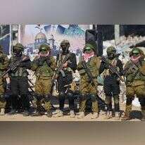 מחבלי חמאס וג'יהאד איסלאמי בעזה, ארכיון | AP