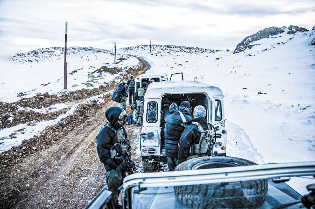 לוחמי שלדג בכיבוש כתר החרמון. | דובר צה"ל