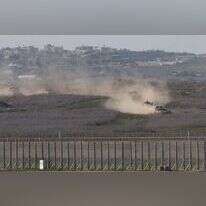גבול רצועת עזה, ינואר 25'. | EPA