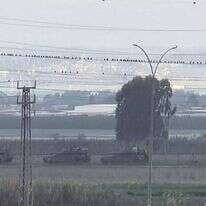 הטנקים בדרך לג'נין. | כלי תקשורת פלסטיניים