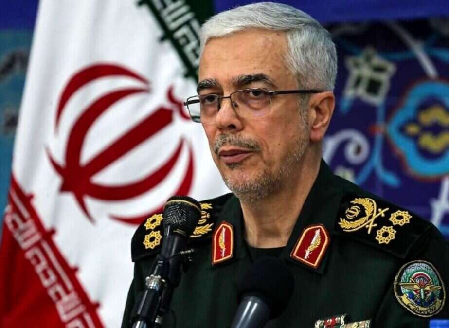 הרמטכ"ל האיראני, הגנרל מוחמד באקרי. | מסך מיוטיוב הרמטכ"ל האיראני, הגנרל מוחמד באקרי. | מסך מיוטיוב