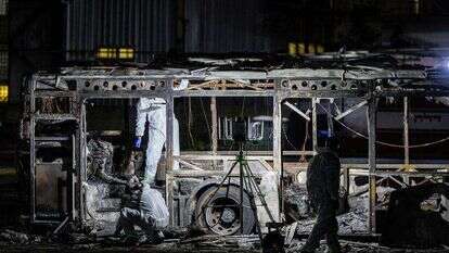 האוטובוס שהתפוצץ. | חיים גולדברג/פלאש 90