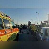 זירת הפיגוע בצומת כרכור. | תיעוד מבצעי מד"א