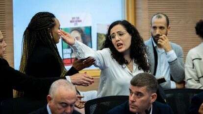 נעמה לזימי בועדת הכספים. | חיים גולדברג, פלאש 90