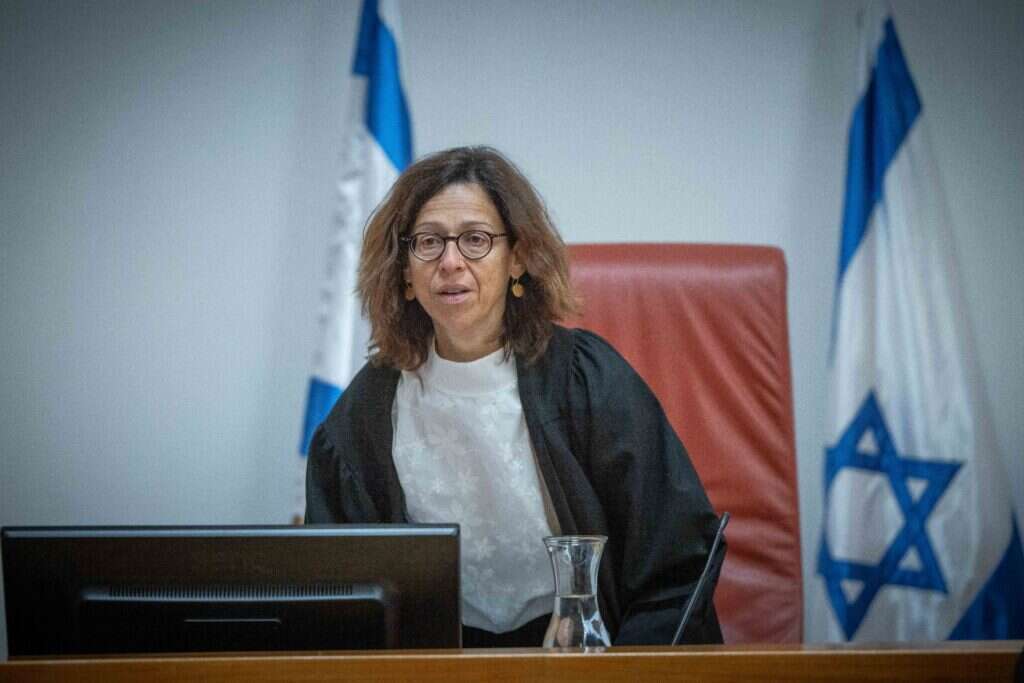 שופטת ביהמ"ש העליון רות רונן | יונתן זינדל, פלאש 90