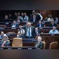 דרעי במליאה, לפני כשבועיים. | יונתן זינדל, פלאש 90