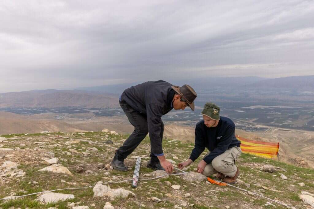 חפירות ארכיאולוגיה בסרטבה. | יוסי אלוני