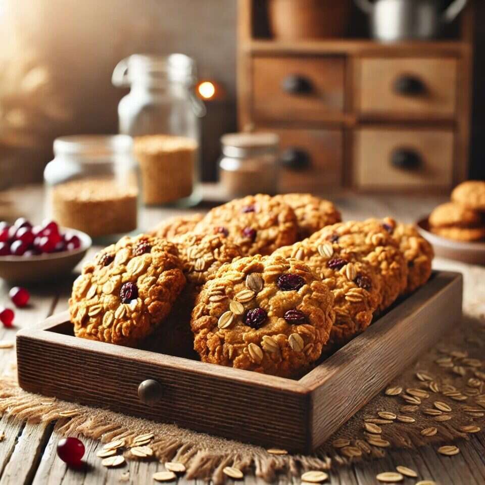 עוגיות גרנולה של חלי ממן. | יחצ