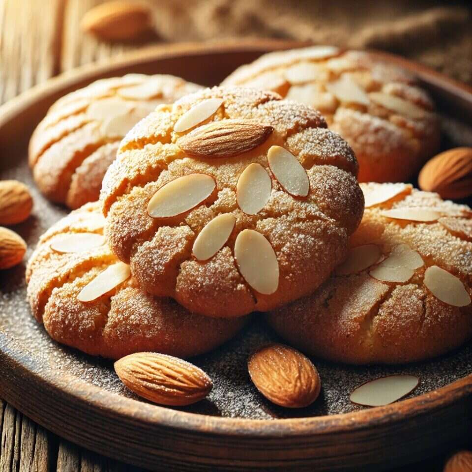 עוגיות שקדים ללא קמח של חלי ממן. | יחצ