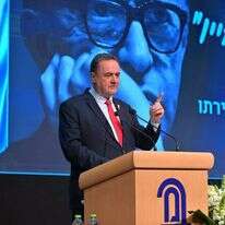 שר הביטחון ישראל כץ במרכז מורשת בגין, הערב. | שלומי אמסלם, משרד הביטחון