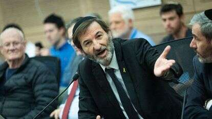 יו"ר הוועדה לביטחון לאומי של הכנסת, ח"כ בועז ביסמוט. | יונתן זינדל, פלאש 90