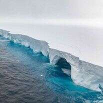 A23a, הקרחון הגדול בעולם. | AFP A23a, הקרחון הגדול בעולם. | AFP