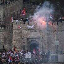 ההפגנות בסרביה נגד הממשלה. | AFP