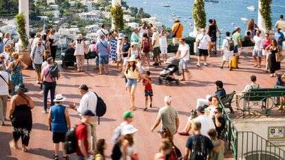 האי קאפרי באיטליה | Massimo Siragusa/Agence VU/For The Washington Post