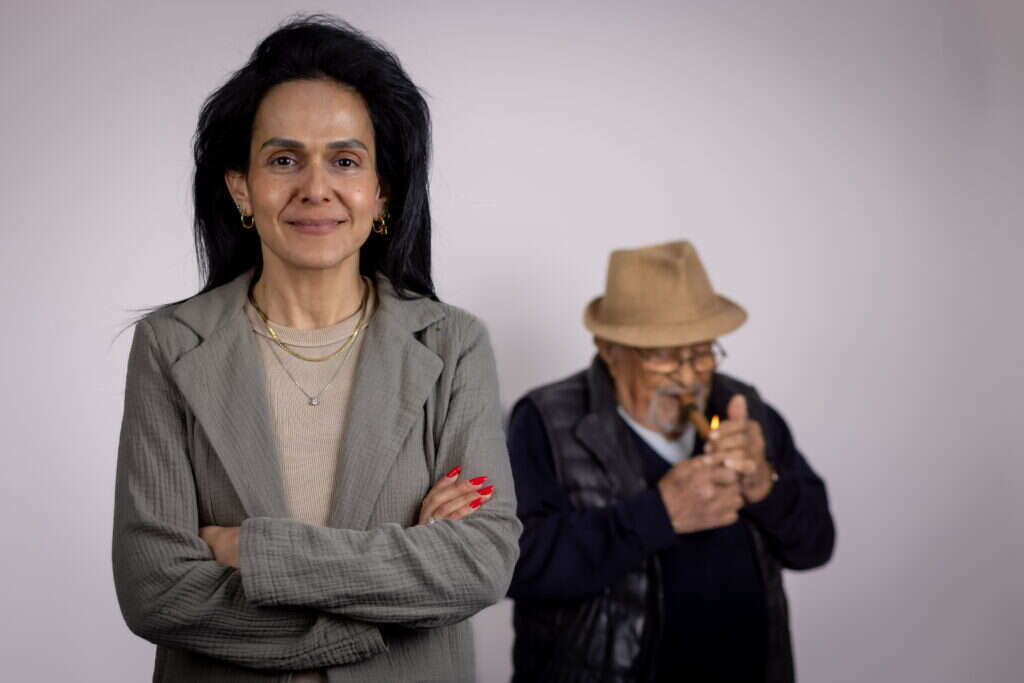 מעיין עמרני ואביה גבי עמרני. | אריק סולטן מעיין עמרני ואביה גבי עמרני. | אריק סולטן