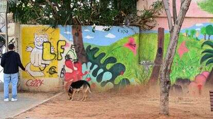 גינת כלבים. אילוסטרציה. | יוסי זליגר