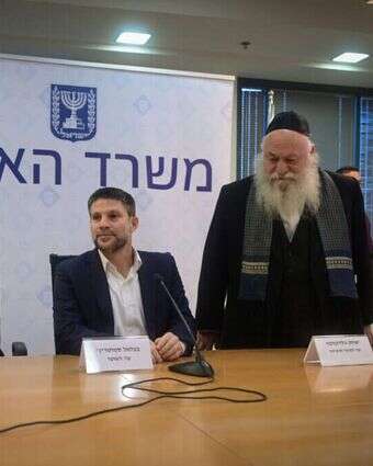 בצלאל סמוטריץ' ויצחק גולדקנופף, בחודש הקודם. | אבשלום ששוני, פלאש 90