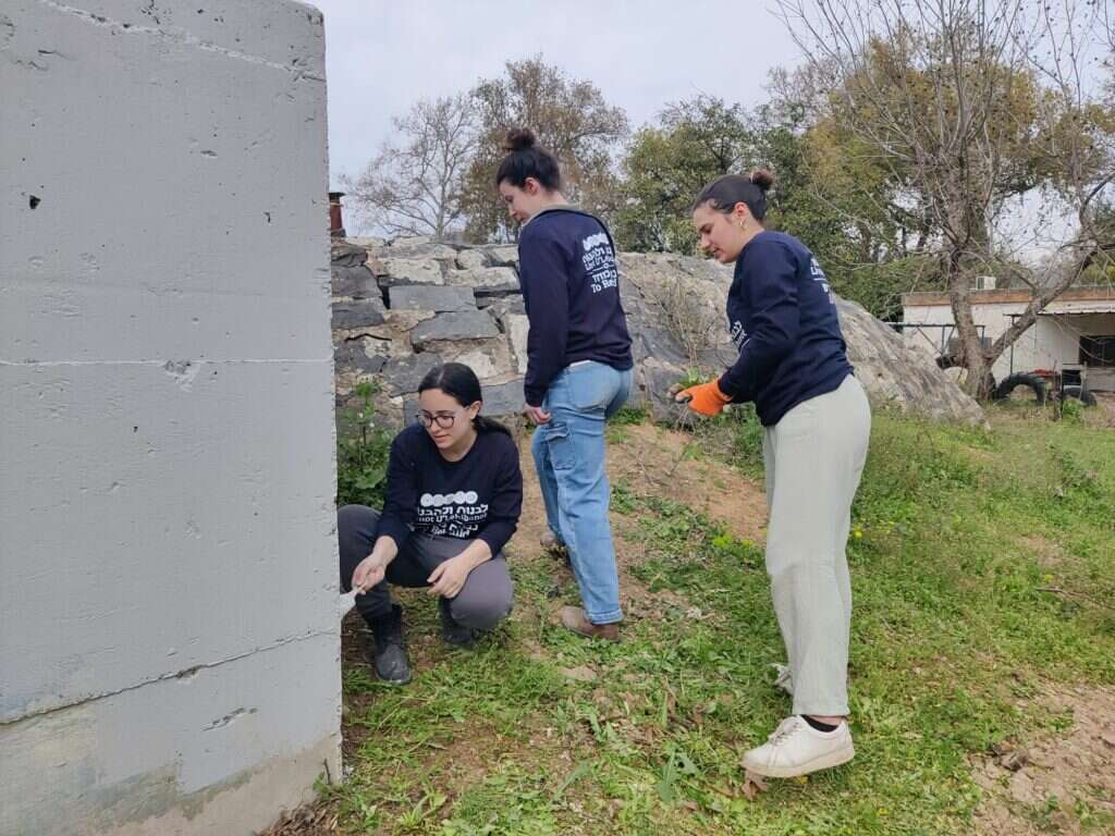 שיפוץ גן ילדים בצפון