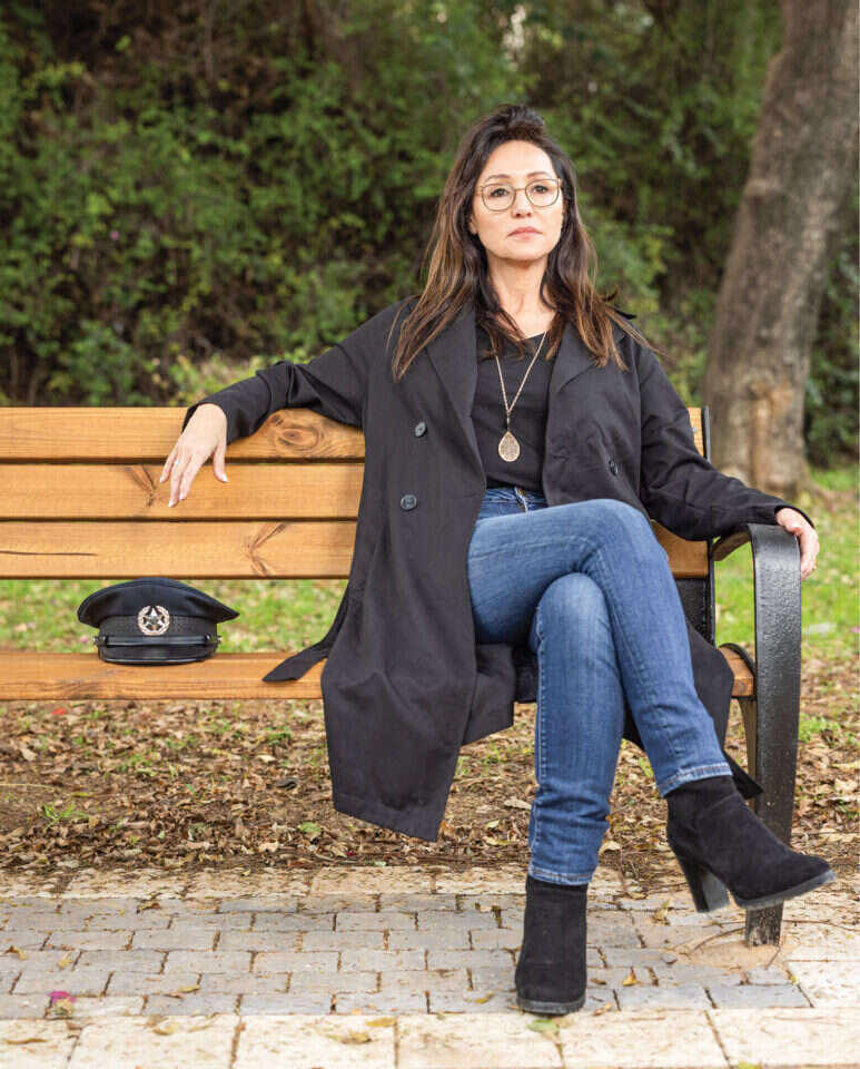 ניצב סיגל בר־צבי. | אבישג שאר-ישוב