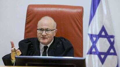 שופט בית המשפט העליון, יוסף אלרון. | חיים גולדברג, פלאש 90