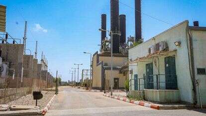 תחנת הכוח בעזה, לפני המלחמה. | עטייה מוחמד, פלאש 90