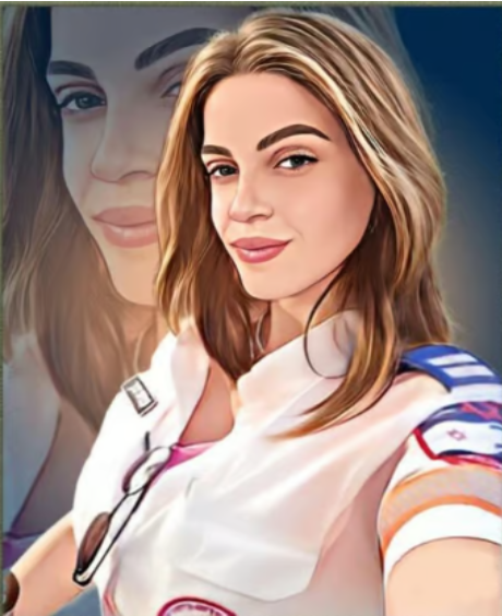 עמית מן ז"ל. איור מתוך תערוכת "גיבורות ברזל"