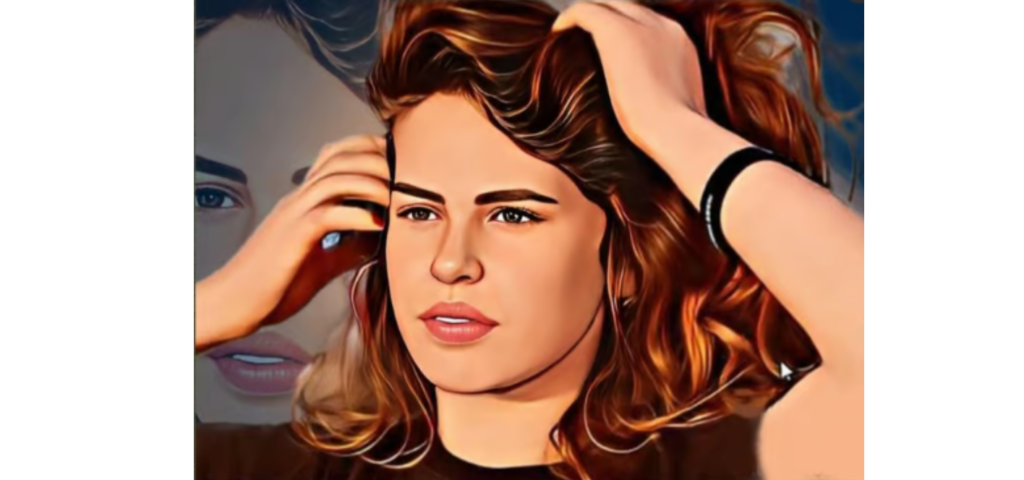 ענבל ליברמן. איור מתוך תערוכת "גיבורות ברזל"