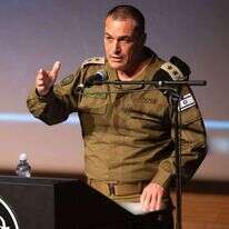 הרמטכ"ל אייל זמיר בשיחה עם מפקדי יחידות מדרגת סא"ל ומעלה. | דובר צה"ל