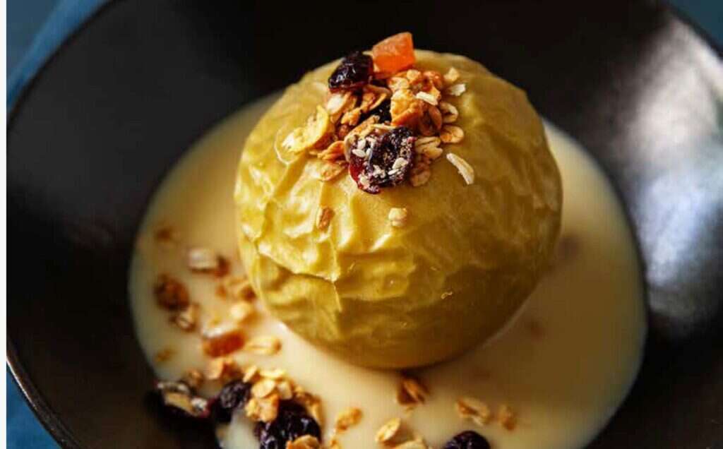 תפוחים אפויים, מתוך ספר הבישול של חלי ממן. | סיוון ציפורין