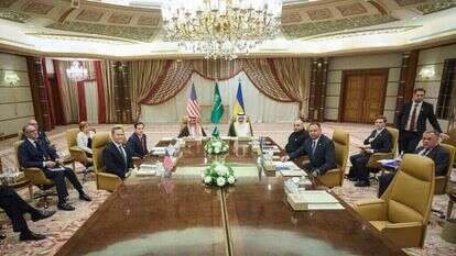 הפסגה בסעודיה. אמש. | EPA