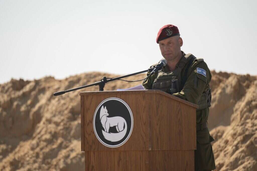 אלוף פיקוד דרום היוצא, ירון פינקלמן. | דובר צה"ל