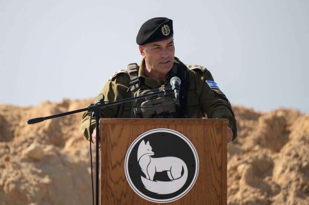 הרמטכ"ל אייל זמיר בטקס חילוף מפקדי פיקוד דרום. | דובר צה"ל