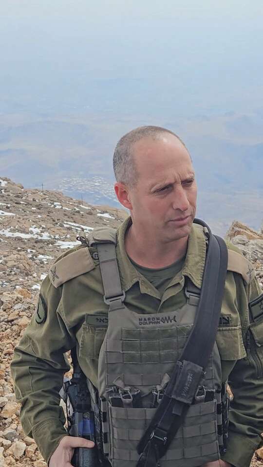 מפקד אוגדה 210, תא"ל פלאי. | דובר צה"ל מפקד אוגדה 210, תא"ל פלאי. | דובר צה"ל