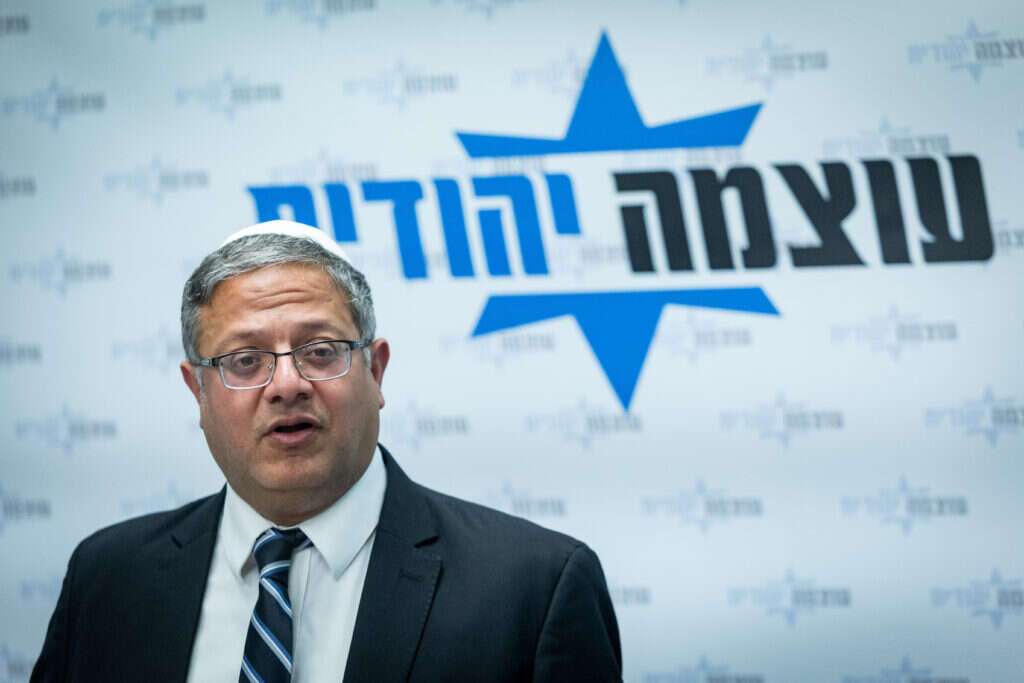 איתמר בן גביר. | חיים גולדברג, פלאש 90 איתמר בן גביר. | חיים גולדברג, פלאש 90