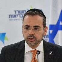 שר הבריאות אוריאל בוסו. | אבשלום ששוני / פלאש 90