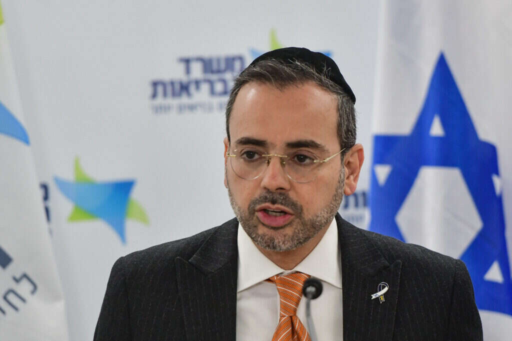 שר הבריאות אוריאל בוסו. | אבשלום ששוני / פלאש 90