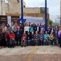 חברי גרעין קריית שמונה לקראת העלייה לעיר. ללא קרדיט