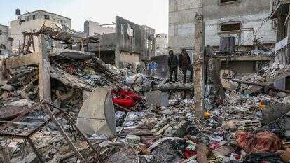 רצועת עזה אחרי תקיפת צה"ל, היום. | עאבד ראחים חאטיב, פלאש 90