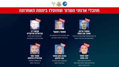 בכירים בחמאס שחוסלו במבצע עוז וחרב. אינפוגרפיקה: דובורת צה"ל ושב"כ