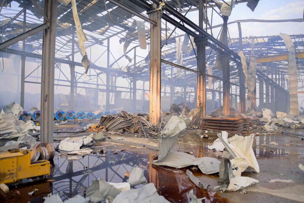 הרס בתימן לאחר תקיפות חיל האוויר האמריקני. | AFP