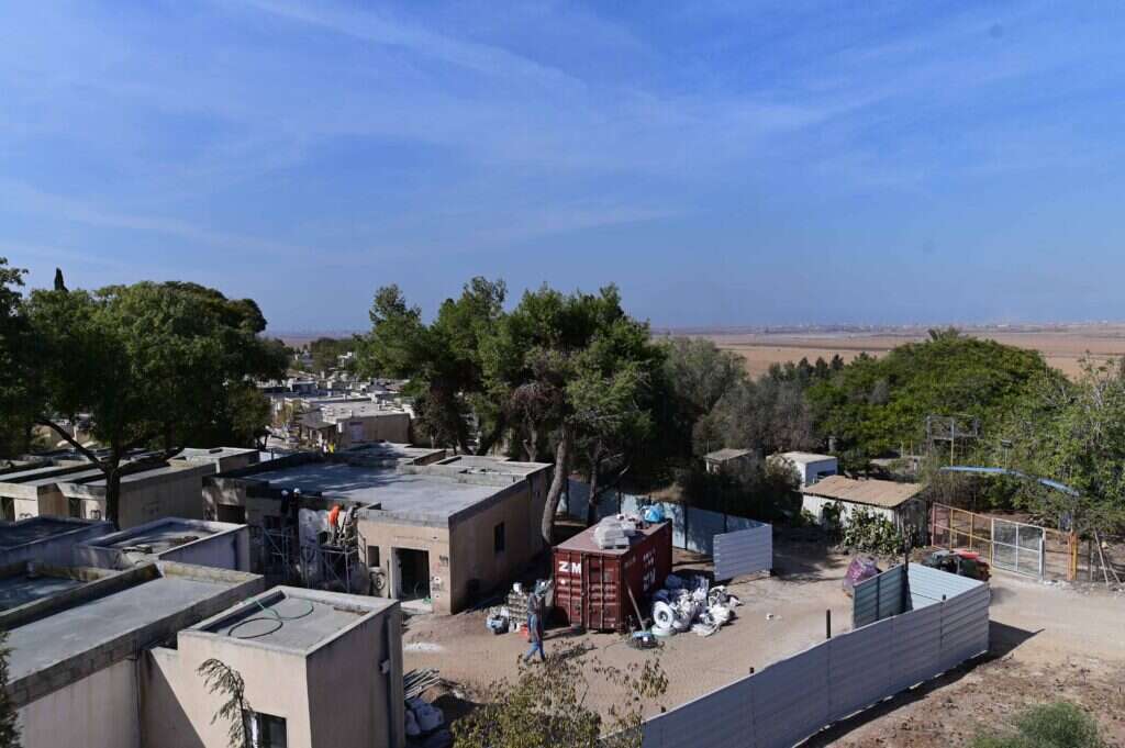 שיקום כפר עזה. | תומר נויברג, פלאש 90