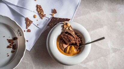 מוס שוקולד של מסעדת אדל. | דוד מויאל